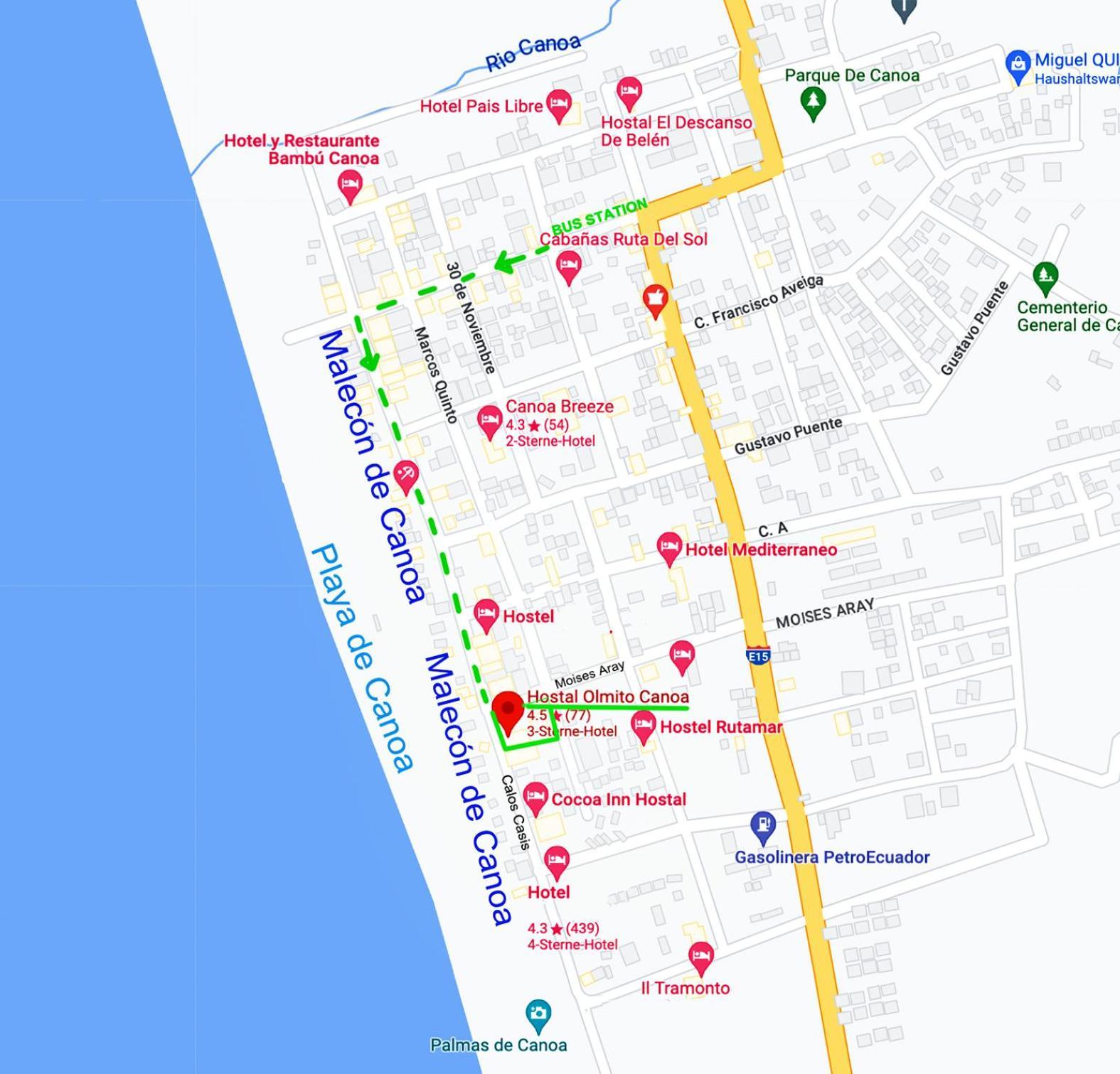 Hostal Olmito קנואה מראה חיצוני תמונה